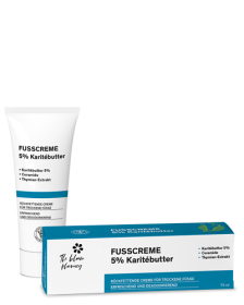 Fußcreme Karitebutter, 75ml